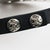Sonia Rykiel Silvered Metal Bib Necklace with Blue Glass Cabochons For Sale - Image 9 of 14