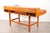 1970s 1970s Peter Løvig Nielsen Danish Teak Flip-Top Partner Desk For Sale - Image 5 of 16