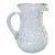 Mid 20th Century Hand Blown Green Glass Bubble Pitcher/Jug For Sale - Image 5 of 12