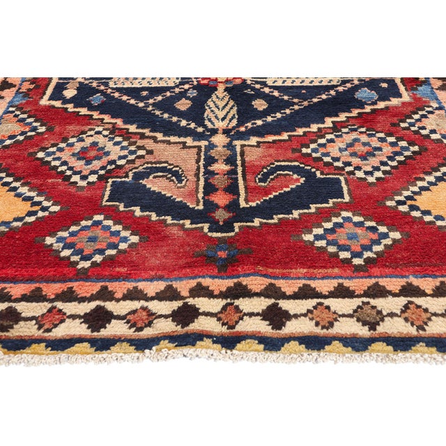 Vintage Persian Lori Rug - 04'10 X 07'05 For Sale - Image 4 of 9