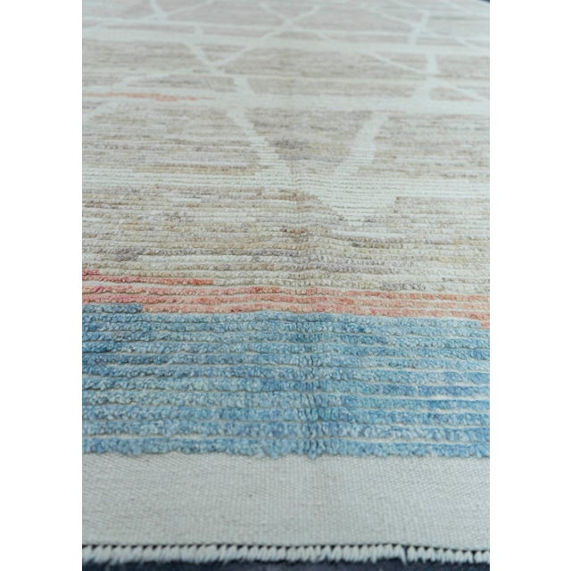 Turkish Tulu Handmade Rug 8'11" x 13' #19292 For Sale In Houston - Image 6 of 8