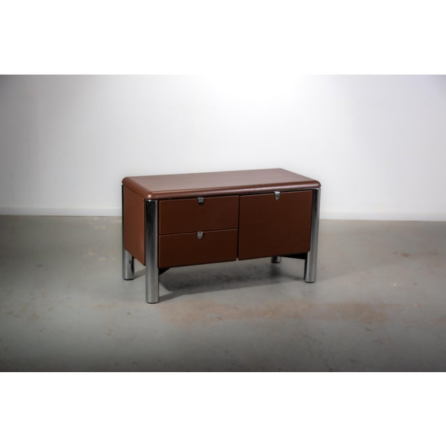 No. 3055D Table Desk and No. 3076 Credenza from KnollStudio, 1988 For Sale - Image 17 of 18