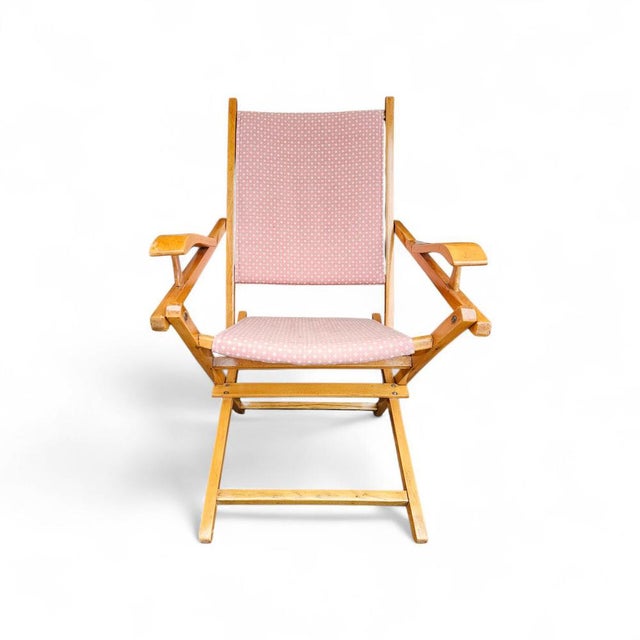 Foldable Deck Chair, 1950s For Sale - Image 11 of 11