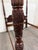Traditional Vintage Queen Size Carved Four Poster Rice Bed For Sale - Image 3 of 14