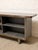 Vintage Industrial Metal Open Shelf Console Cabinet For Sale - Image 4 of 10