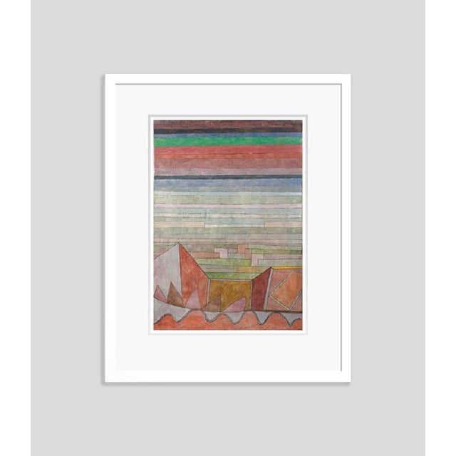 Glance Into The Fruiting Land Paul Klee. Blick in das Fruchtland, 1932. Gemälde, Öl auf Karton. Frankfurt a. M., Städel...