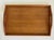 Mid-Century Modern Vintage Winsome Wood Genuine Teak Serving Tray For Sale - Image 3 of 8