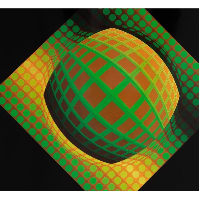Victor Vasarely (1906-1997) VEGA-ZETT-01 Heliogravure after a work by the artist On heavy paper, 41 x 41 cm (approx. 16 x...