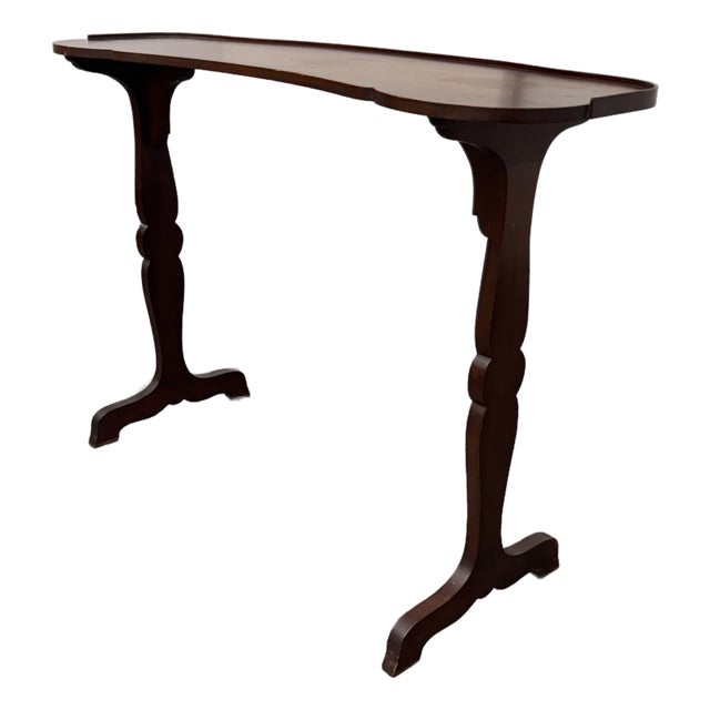 Elsie De Wolfe Style Kidney Shape Reading/Alter Table, Antique For Sale