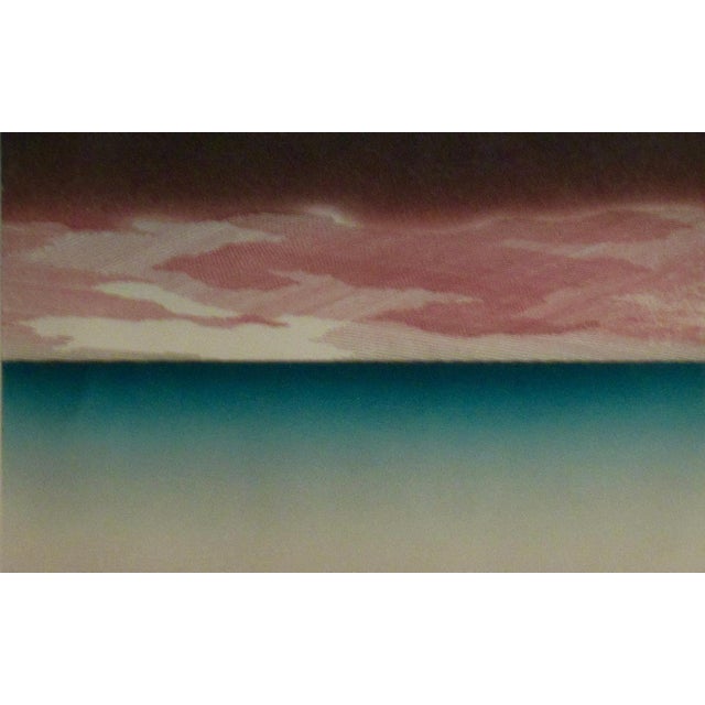 Jean Solombre Mer Pacifique (Pacific Ocean) 1979 Reproduction Print For Sale - Image 4 of 7