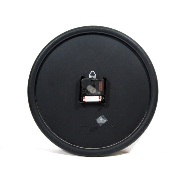 1986 Nicolai Canetti Modern Time Postmodern Wall Clock For Sale - Image 9 of 10