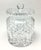 Vintage Waterford Crystal Biscuit Barrel Lismore Pattern Storage Jar With Lid. 7 inches tall by 5 inches in diameter. This...
