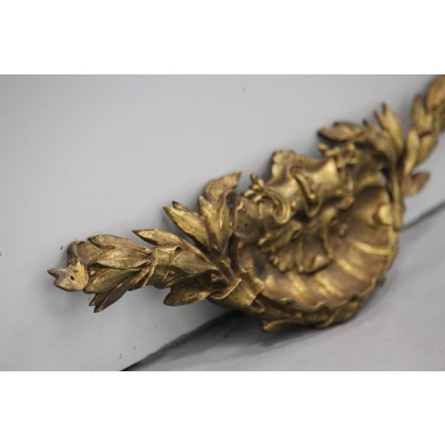 Gilt Bronze Furniture Pediments, 1890s, Set of 2 For Sale - Image 17 of 18