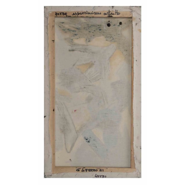 Abstract Expression is an original artwork realized by Giorgio Lo Fermo (b. 1947) in 2021. Original Oil Painting on...