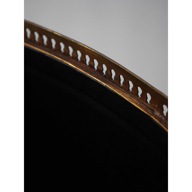 Chinoiserie Decorated Painted Toleware Planter For Sale - Image 9 of 12