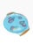 Mid-Century Modern Vintage MCM Georges Briard Large Blue & Purple Fruit Curved Glass Tray W/ Wood Handles For Sale - Image 3 of 10