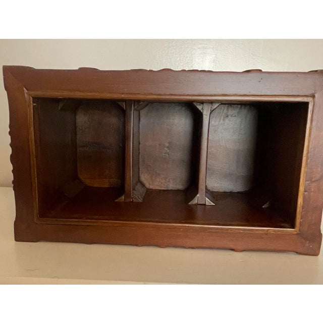 Vintage Tea Caddy Wood Box Collector Piece Chairish