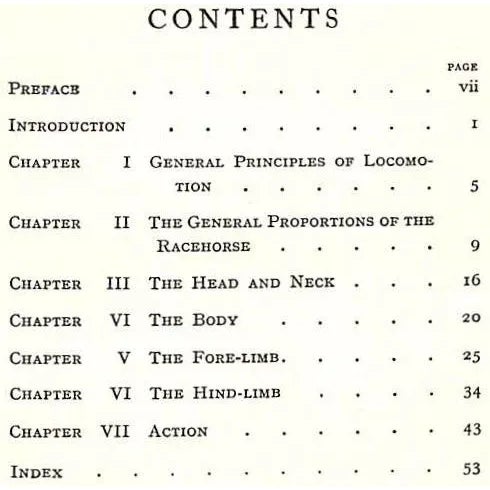 "The Racehorse: Conformation and Action" 1927 Ricketts, Lt-Col. p.e. For Sale - Image 4 of 5