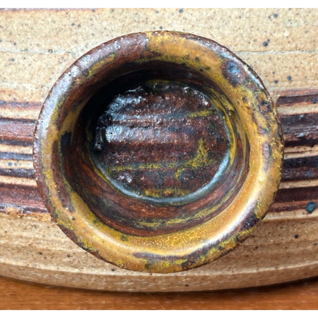Mid-Century Modern Danish Studio Pottery Bowl by Tue Poulsen for Tue Keramik, 1960s For Sale - Image 13 of 18