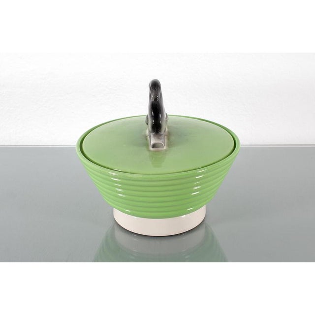 1950s Mid-Century Hand-Glazed Ceramic Tureen from Pucci Umbertide, Italy, 1950s For Sale - Image 5 of 12