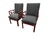 Nice looking pair of Greek Key armchairs. Designed by Michael Taylor and made by Baker furniture company for their far...