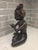 Mid 20th Century Balinese Macassar Ebony Wood Seated Young Boy Sculpture by K. Aria (Mas, Bali) For Sale - Image 10 of 12