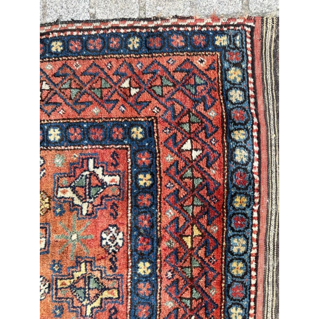 Antique Tribal Kurdish Rug, 1890s For Sale - Image 5 of 18