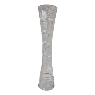 Tubular Vase by Olle Brozen for Kosta Boda, 1980s For Sale