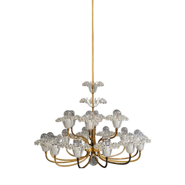 Chandelier by Emil Stejnar, 1950s For Sale