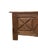 19th Century Rustic Oak Chest with Decorated Panels and Crosses For Sale - Image 4 of 5