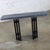 Fabulous Late 20th Century Scandinavian Modern to Postmodern end or side table comprised of a rectangular shaped gray &...