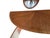 Wood 1990s Ethan Allen Avenue Demilune Sideboard Cherry Buffet Credenza Cabinet Console For Sale - Image 7 of 15