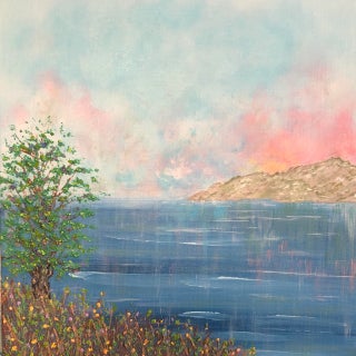 "Dawning" Contemporary Impressionist Style Painting by Deb Bossert For Sale