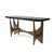 The Burton Console Table is a captivating blend of modern and mid-century design elements. Its top features a black...