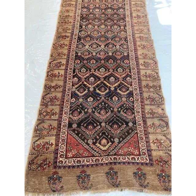 Persian 1900s Vintage Persian Bakhshaish Runner For Sale - Image 3 of 6