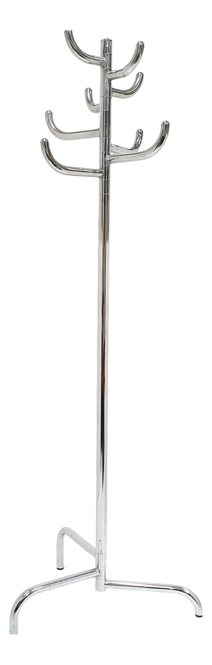 Vintage Space Age Coat Rack in Chrome Steel, 1970s