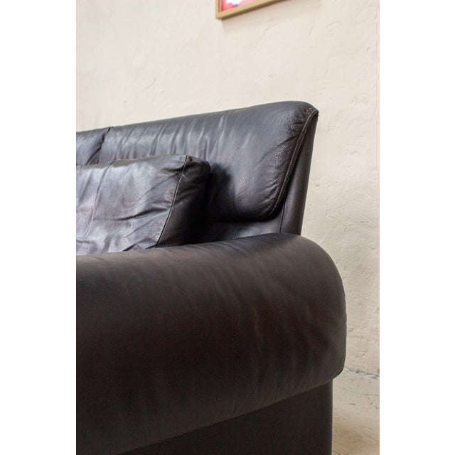 Vintage 2011 Sofa Two-Seater Couch in Leather from, de Sede, 1983 For Sale - Image 15 of 16