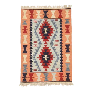 Vintage Persian Shiraz Kilim Rug - 03'11 X 05'08