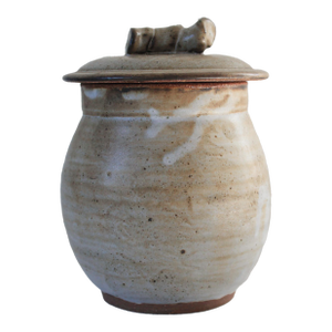 Vintage Studio Art Pottery Lidded Jar