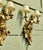 Rococo Baroque Style Gilt Cherub Wall Lights, 1900, Set of 2 For Sale - Image 3 of 7