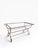 Early 21st Century Vintage Forged Iron & Granite Outdoor Dining Table With Brass Accents For Sale - Image 5 of 9