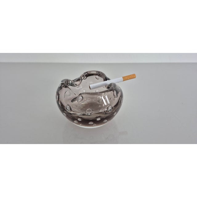 1960s Vintage Murano Glass Ashtray, Italy, 1960s For Sale - Image 5 of 13