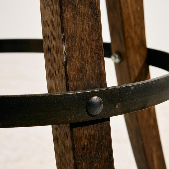 Vintage Beech Bar Stool, 1970s For Sale - Image 11 of 15