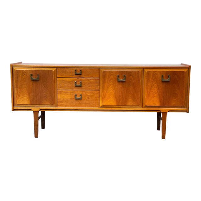 1970s Vintage Mid Century Modern Credenza. Uk Import. For Sale