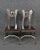 Fanciful Bohemian Style Accent Chrome and Oak Chairs - a Pair For Sale - Image 12 of 12