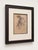 Title Andre Kohn Original Drawing “The Net Maker,” France 2008, Framed Description Original mixed-media drawing by...
