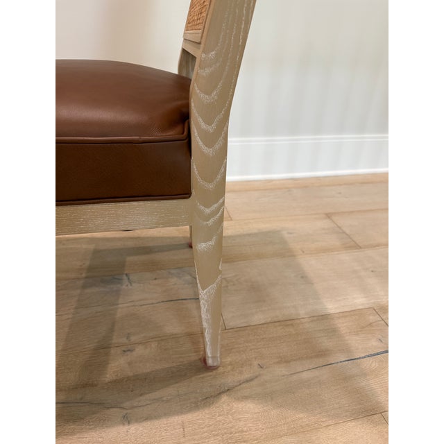 Wood Set of 8 Mariette Dining Side Chairs by Hickory Chair For Sale - Image 7 of 10