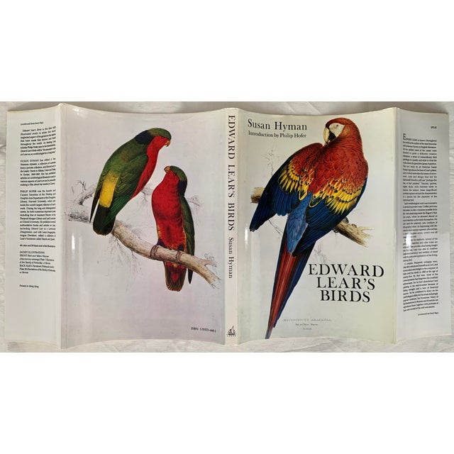 Edward Lear's Birds, by Susan Hyman. New Jersey: The Wellfleet Press, 1980. First printing. 96 pages. An oversize tribute...