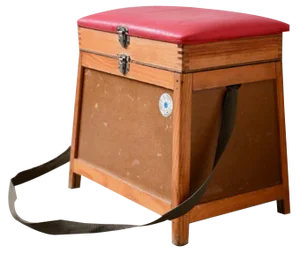 Vintage French Fisherman's Stool