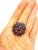 Bochic "Orient" Vintage Blue Sapphire Vintage Cluster Ring Set 18K Gold & Silver For Sale - Image 13 of 18